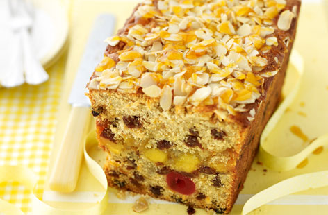 Simnel loaf cake HERO